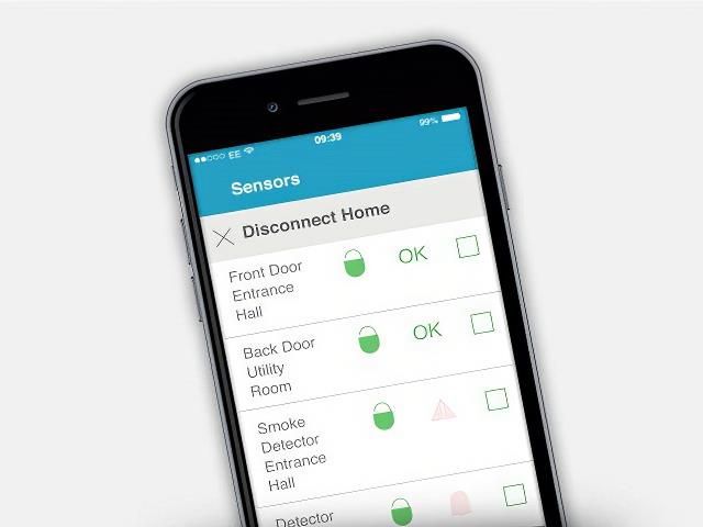 Smart Phone Alarm Control App